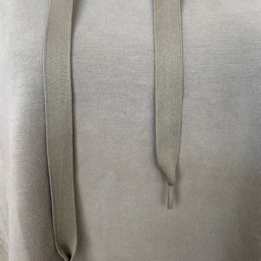 Athleta Boardwalk High Hip Hoodie Olive Gray Sz L Tencel Cozy - Picture 9 of 12